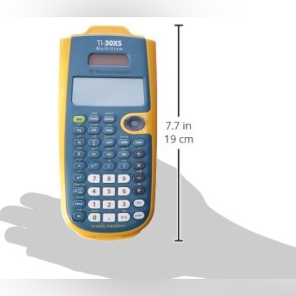 Texas Instruments TI-30XS MultiView GUC!!! Yellow - Picture 6 of 14